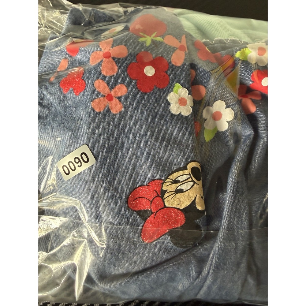 Disney Baby Girls Minnie Mouse Lot Of 5 Size‎ 3-6M Pink Blue Dress Bodysuits - Picture 13 of 13